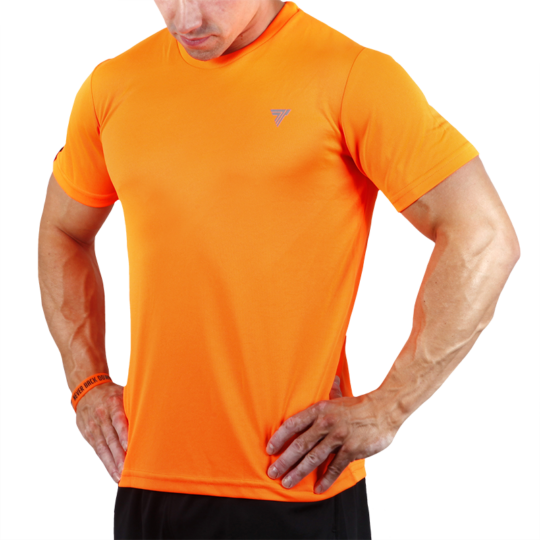 TREC WEAR T-SHIRT ORANGE FLUO