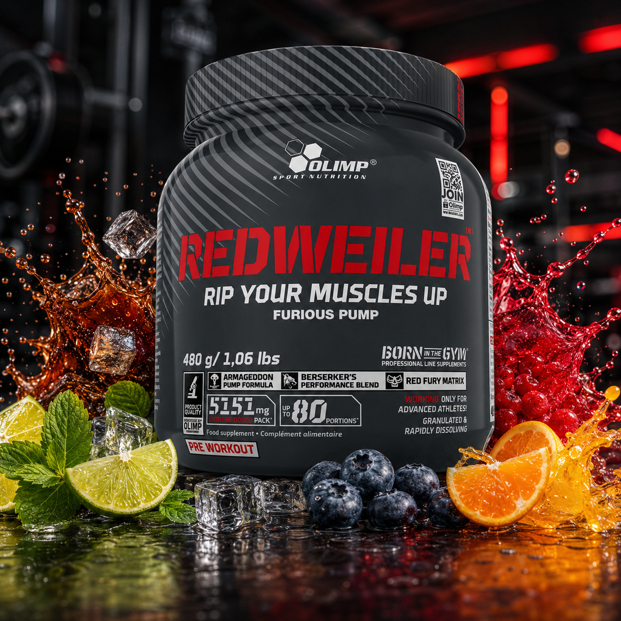 OLIMP REDWEILER FURIOUS PUMP 480G
