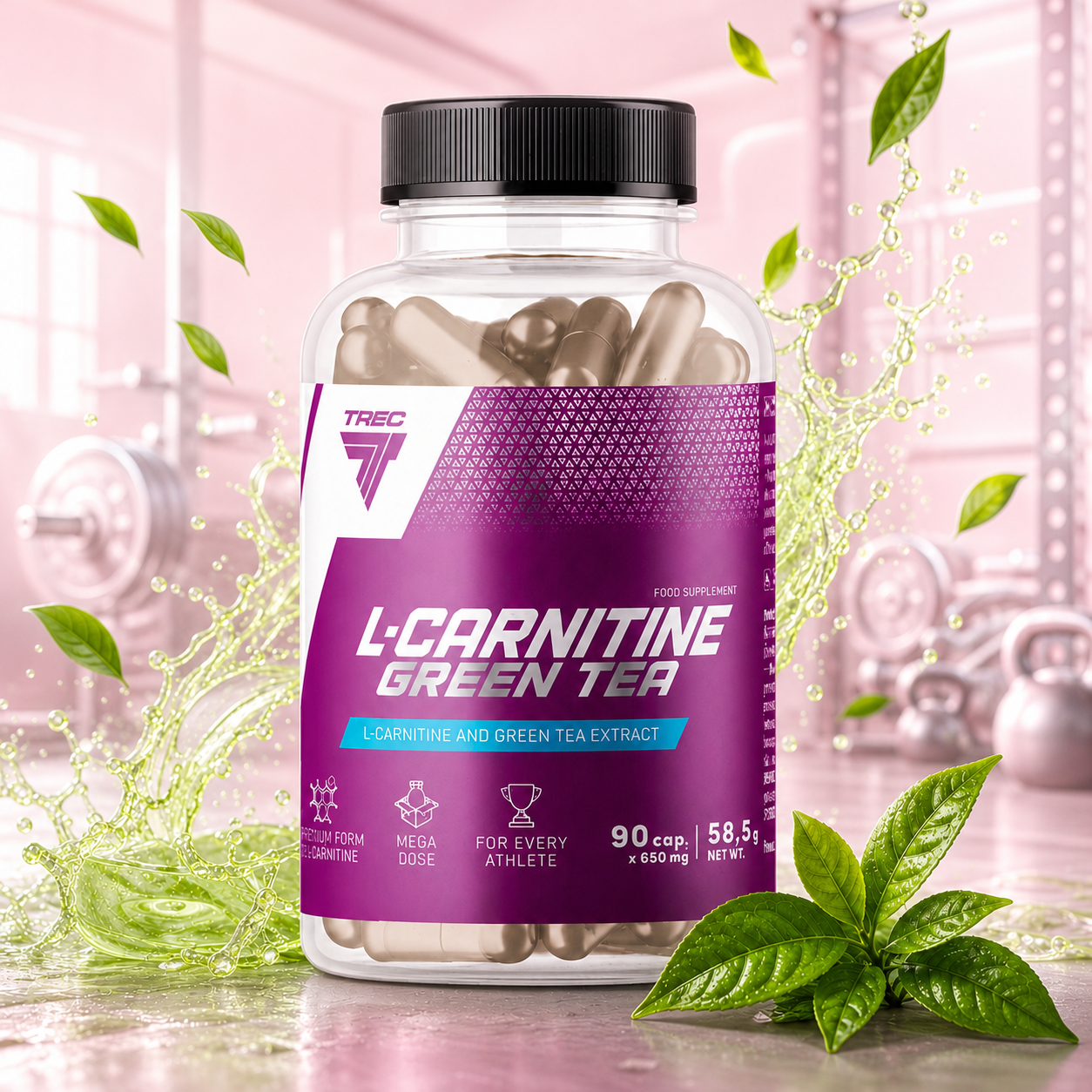 Trec Nutrition L-Carnitine + Green Tea 90 cap.