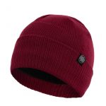PIT BULL BEANIE SMALL LOGO BURGUNDY