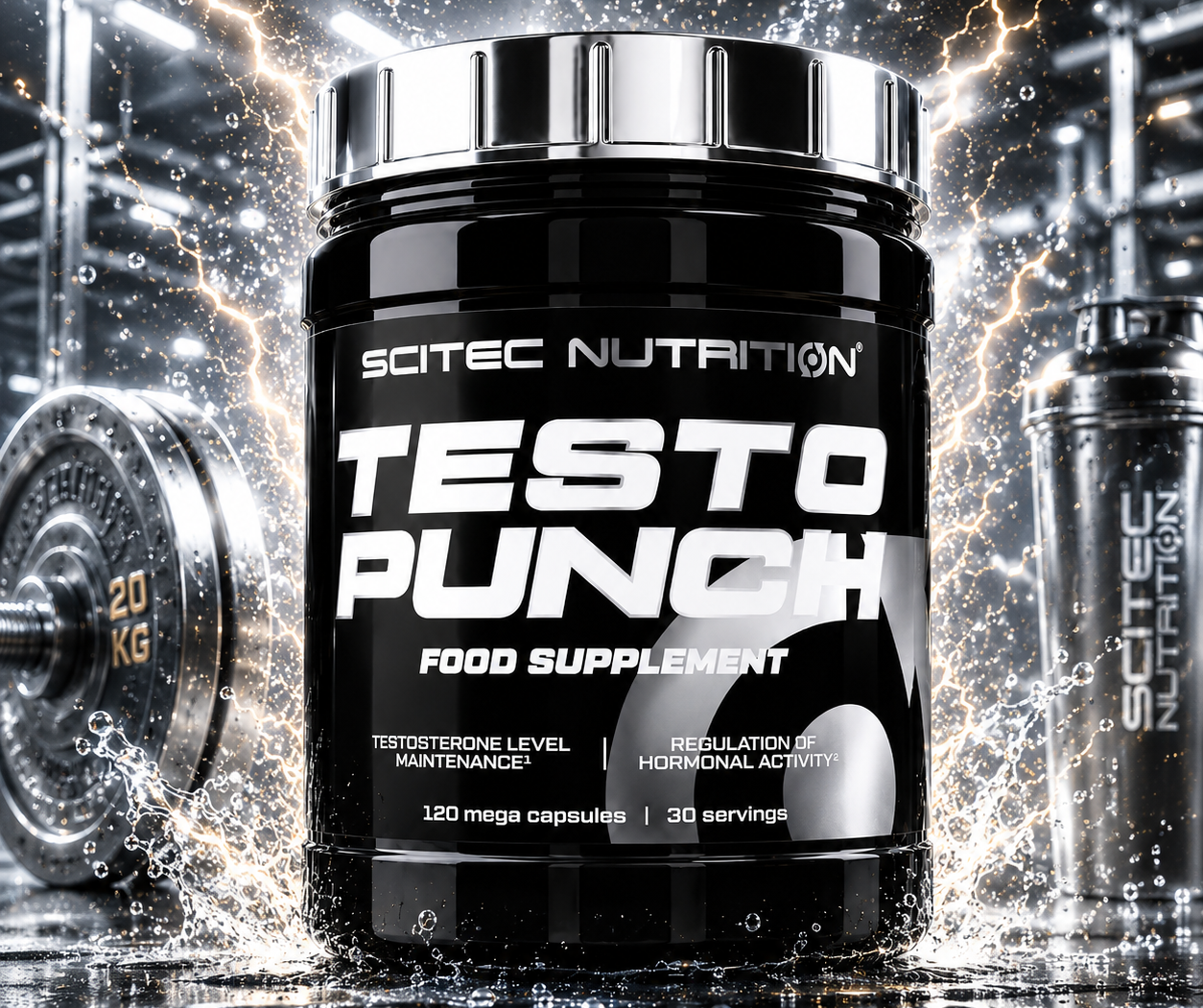 Scitec Nutrition Testo Punch 120 caps.