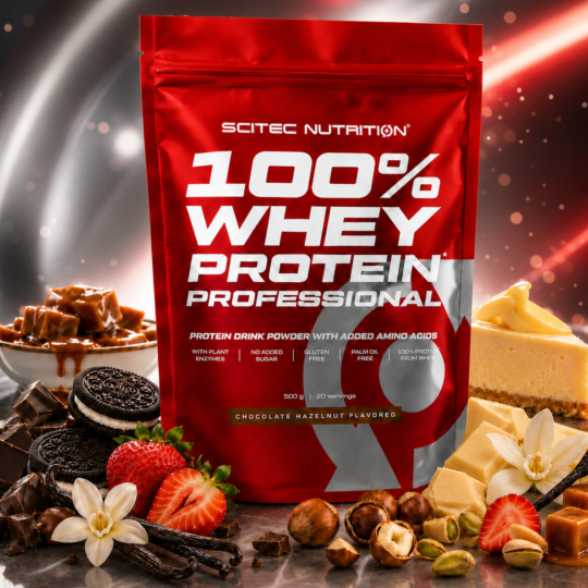 Scitec Nutrition 100% Whey Professional 500g