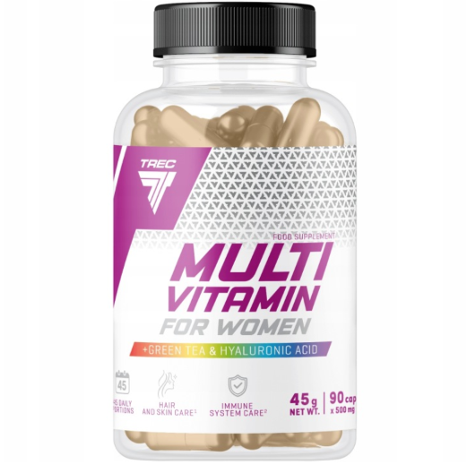 TREC NUTRITION MULTIVITAMIN FOR WOMEN 90cap