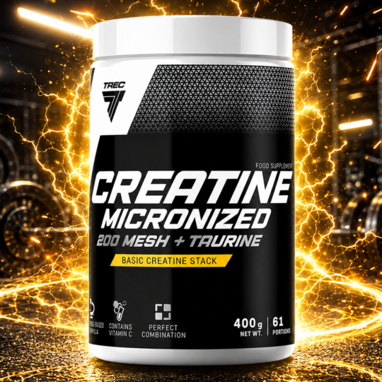 Trec Nutrition CREATINE MICRONIZED 200 MESH + TAURINE 400g