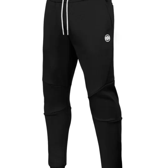 PIT BULL TRACKPANTS SMALL LOGO TERRY GROUP BLACK
