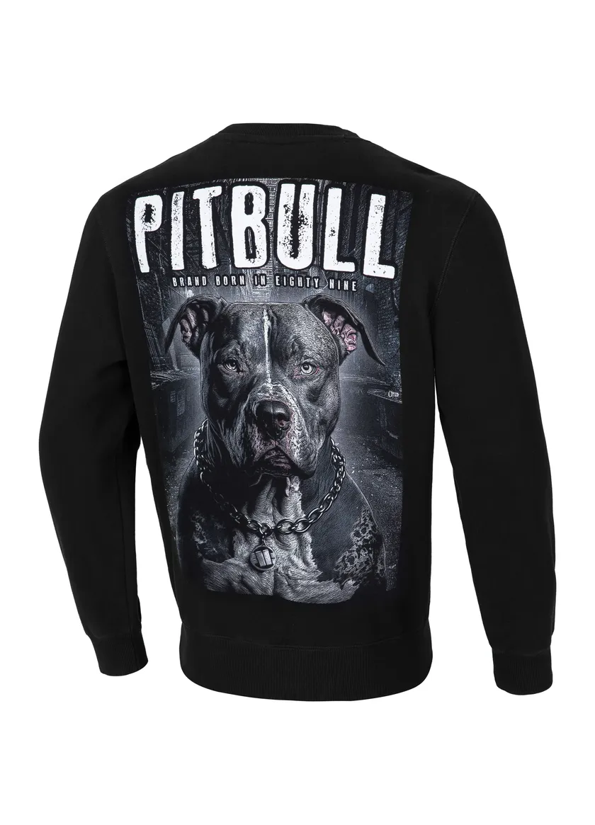 PIT BULL CREWNECK STREET KING BLACK
