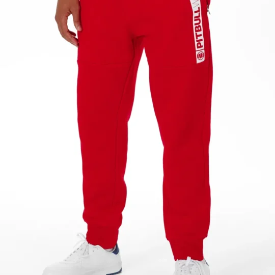 PIT BULL JOGGING PANTS NEW HILLTOP RED