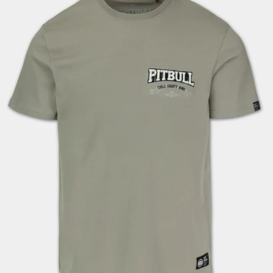 PIT BULL Men's T-Shirt TROUBLEMAKER - Dusty Salvia