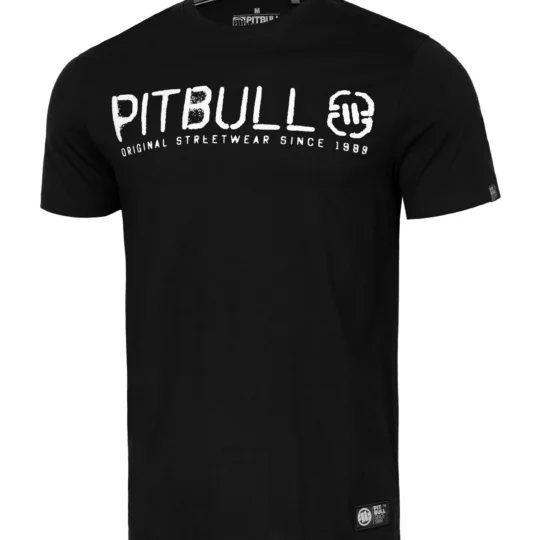PIT BULL Men's T-Shirt Origin - BLACK