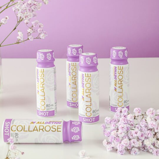 ALL NUTRITION® COLLAROSE Kollagen Shot 80ml Raspberry - Wild Strawberry