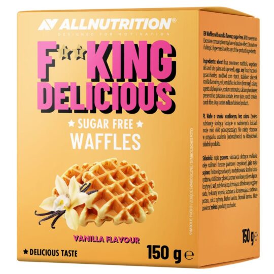 ALL NUTRITION® F*CKING DELICIOUS WAFFLES VANILLA 150g (6 x 25g)