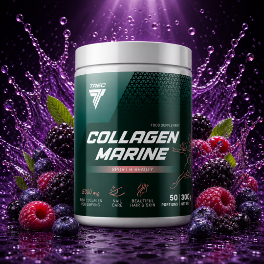 TREC NUTRITION COLLAGEN MARINE 300G.  Wildberry