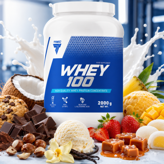TREC NUTRITION WHEY 100 2000 G.