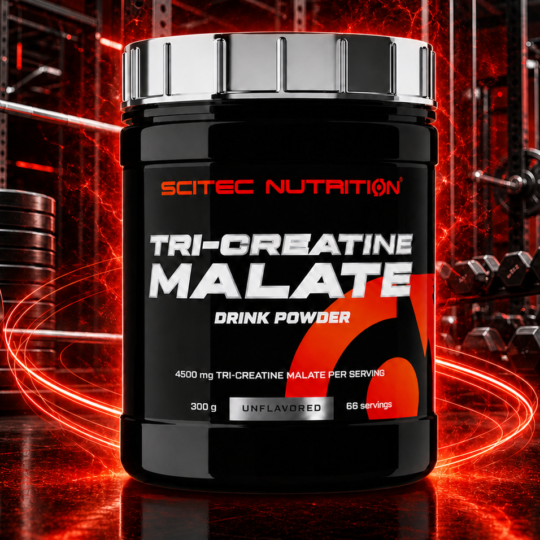 Scitec Nutrition Tri-Creatine Malate 300 g. Unflavored