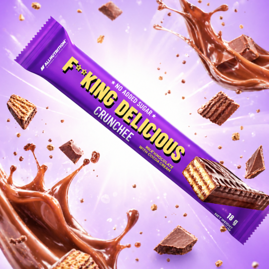 ALLNUTRITION F**KING DELICIOUS CRUNCHEE 18g Protein Wafer