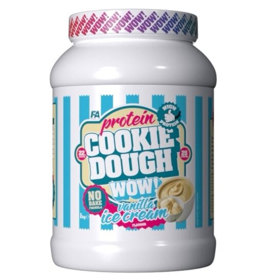 FA WOW Cookie Dough Protein Creme 1kg Vanilla Ice Cream