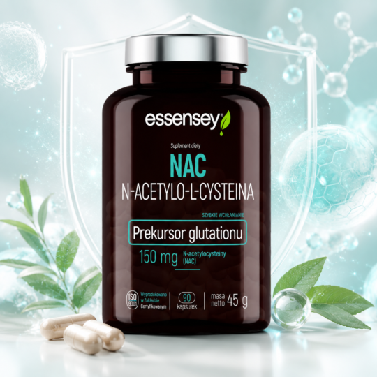 Essensey NAC N-ACETYL - L-CYSTEIN 150mg 90 Caps.