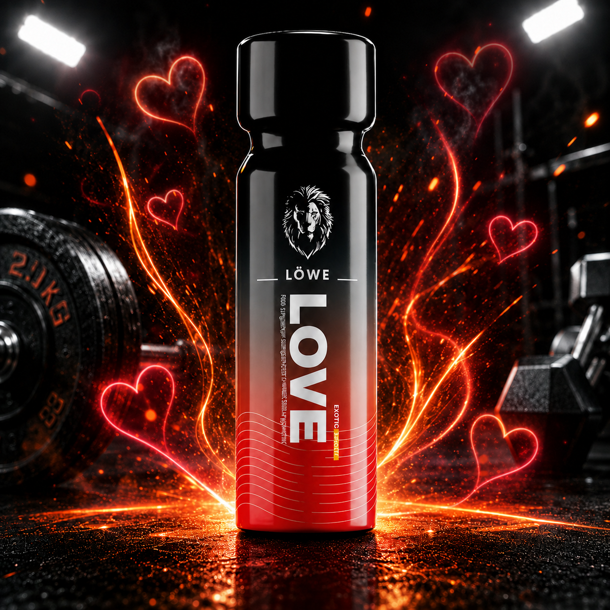 LÖWE LOVE Shot Cherry - Orange 80ml